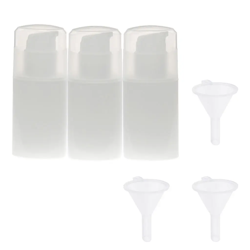Spray Bottle Refillable Empty Pump Bottle Cream / Oil Container
