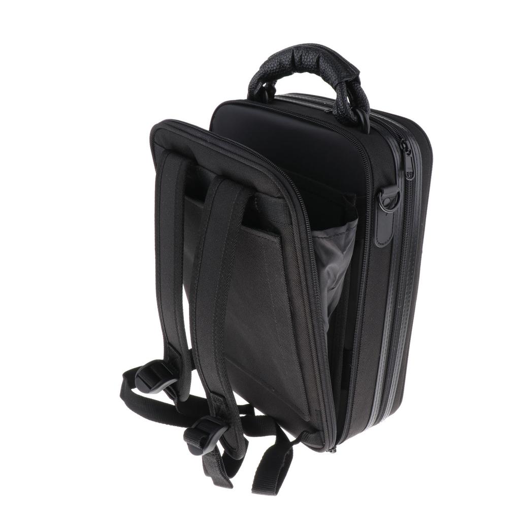 Clarinet Storage Bag Artificial Leather Case For Wind Clarinet Protection