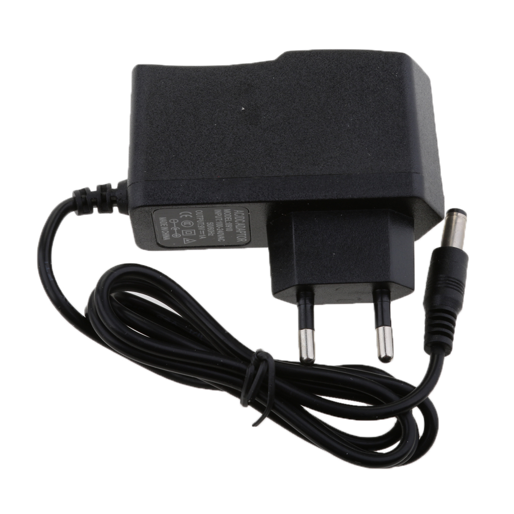 EU Plug AC DC Adapter 9V 1A Power Supply Converter Stabilized Voltage Supply