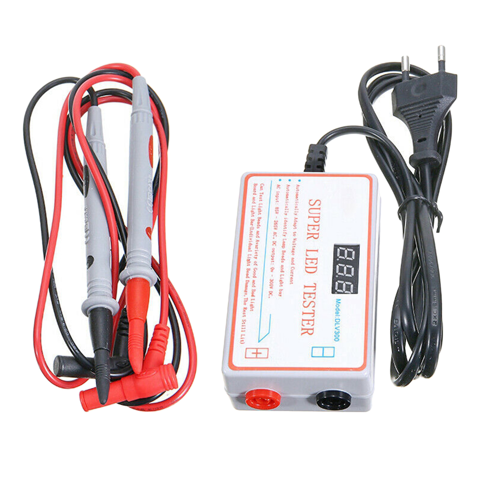 LED Backlight Meter COB Light Source Lamp Beads 85-265V Input Measurement Instruments EU Plug