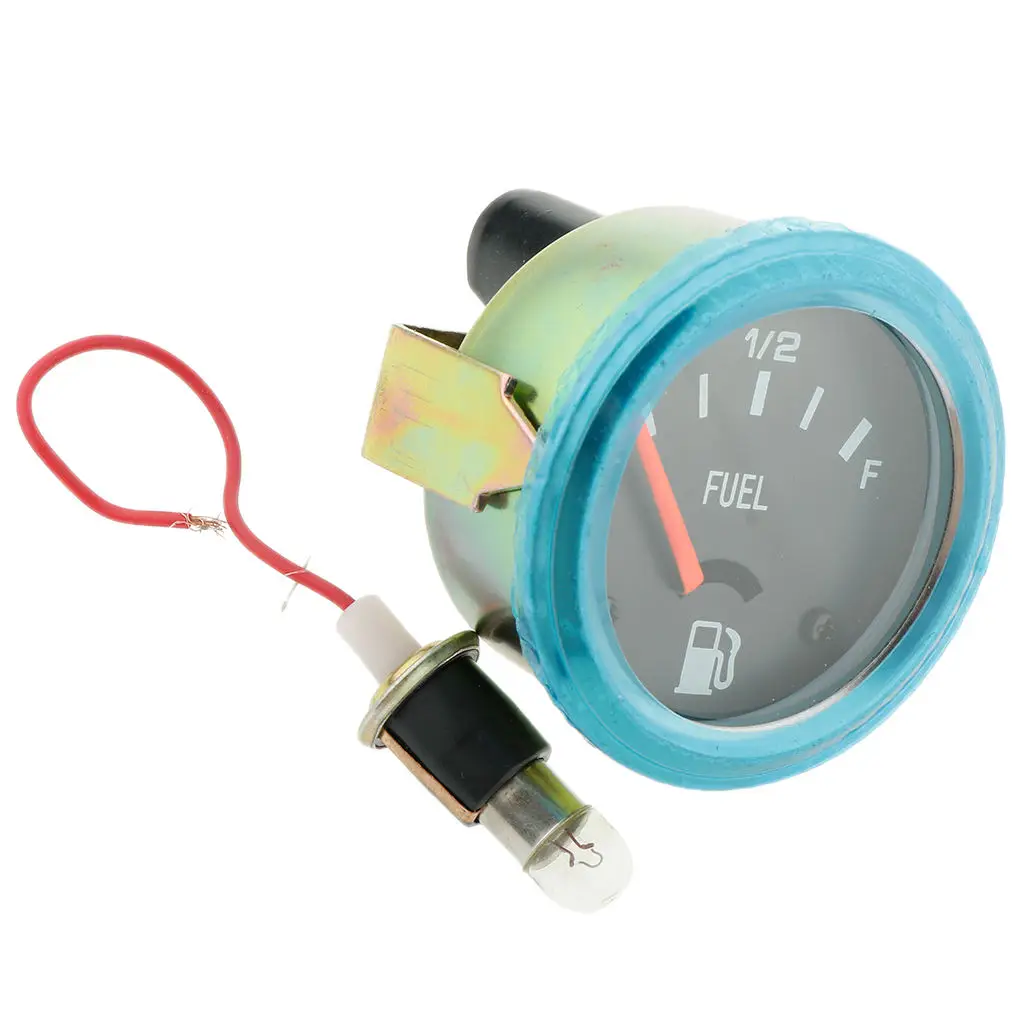 2inch / 52mm Mechanical Car Fuel Level Gauge E-1/2-F 12V, Used to Measure the Fuel Level of Automobile