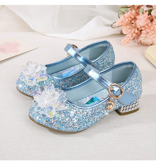 Children Shoes Heel Cinderella | Toddler Girl Cinderella