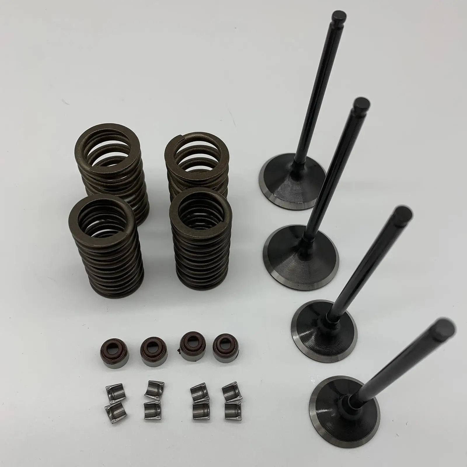 Cylinder Head Valve Gasket Kit/ Fit for Kawasaki KX250F /Black/ Motorcycle Engine Parts
