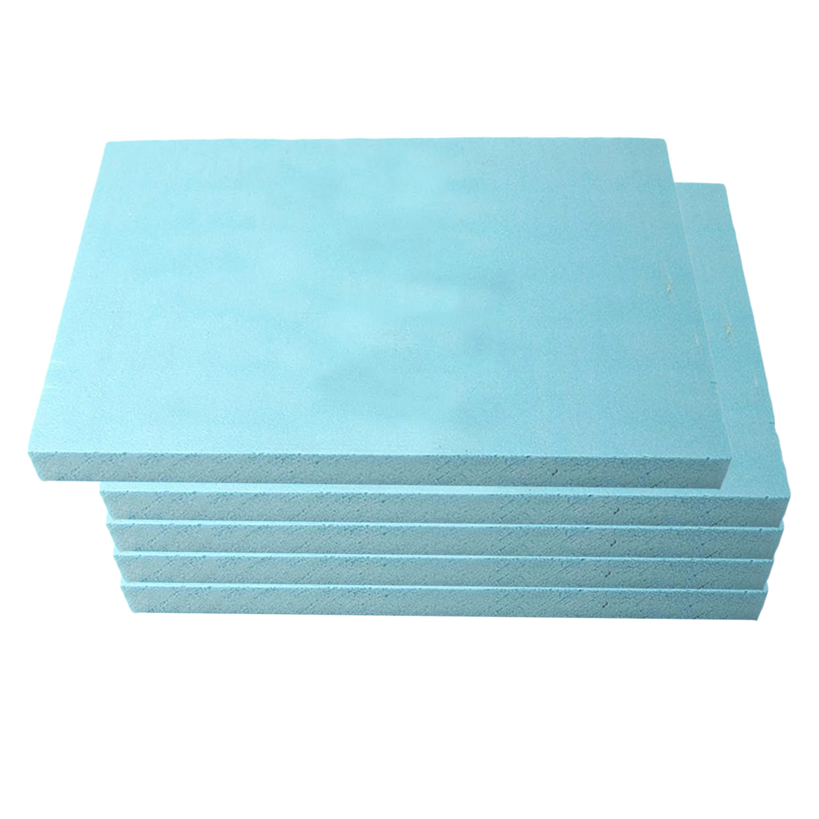 5 Piece Blue Foam Slab Board DIY Crafts Modelling Building Scenic Terrain Kit, 295x395x30mm