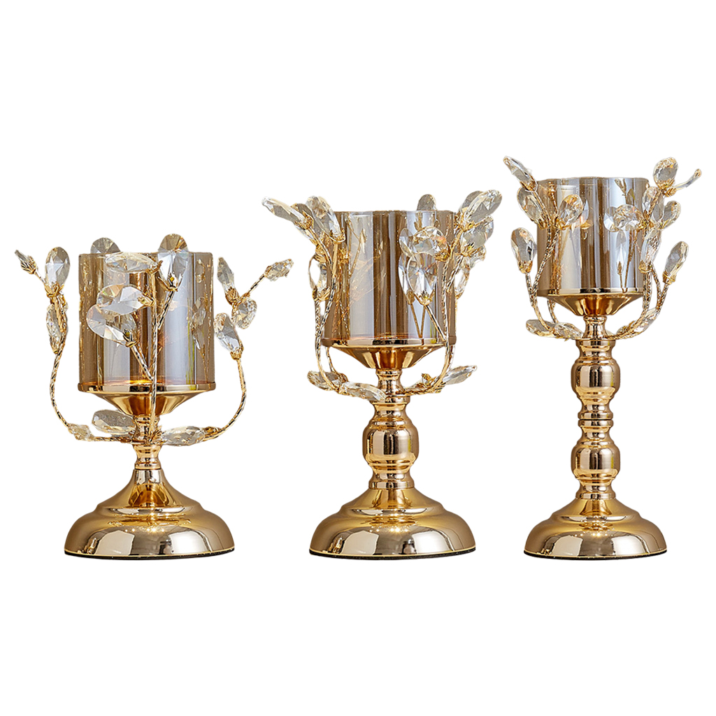 Candle Holder Candelabra Party Tealight Holder Candlestick Cabinet Ornaments