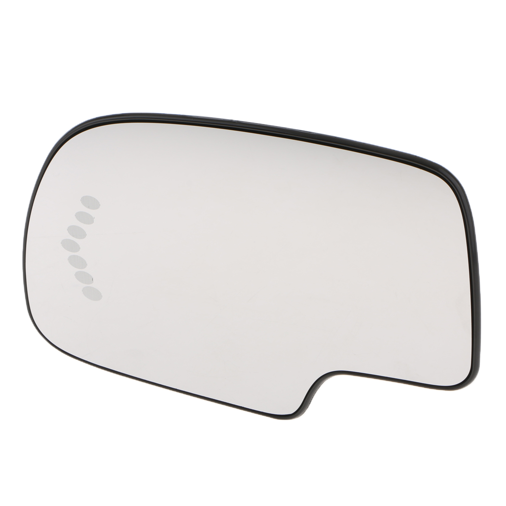 1 Piece Car Left Driver Side Heated Rearview Mirror with Light for Cadillac Escalade ESV /EXT Chevy Silverado