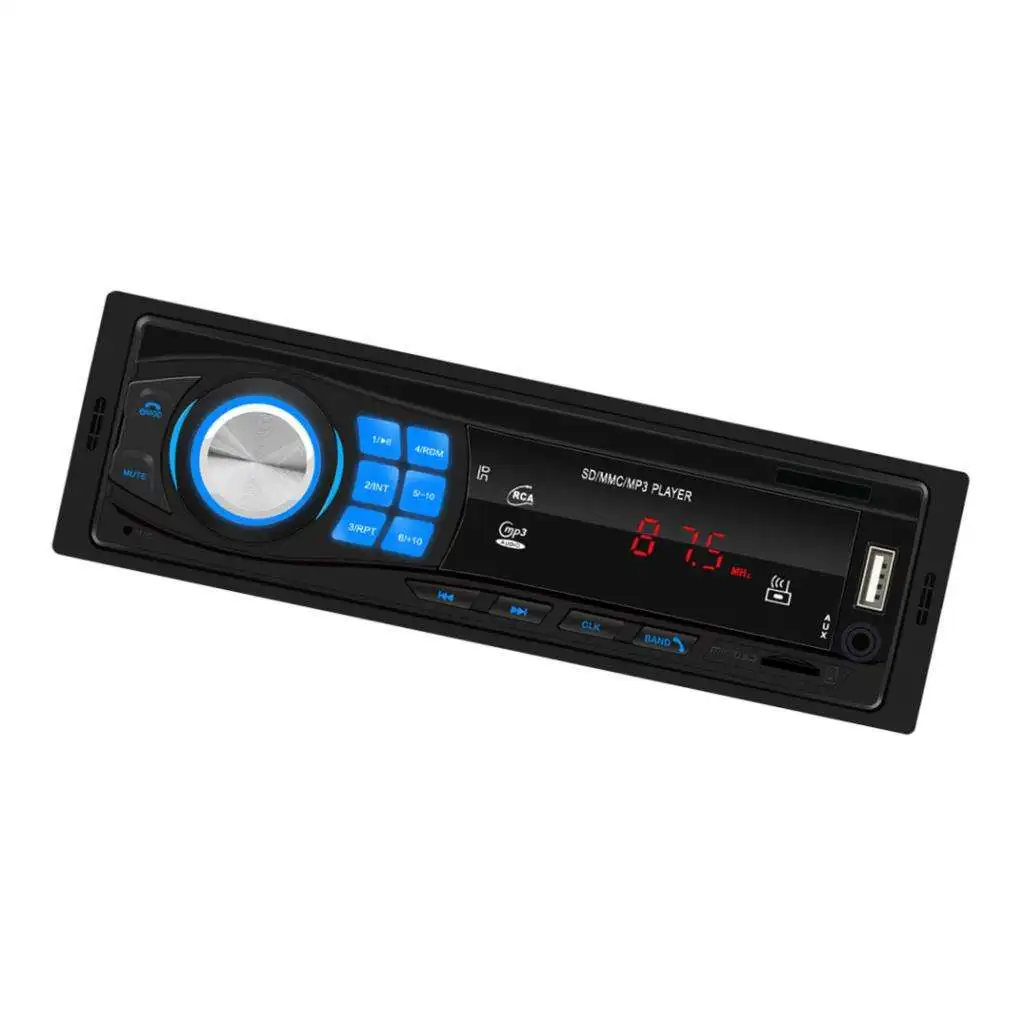 12V 1DIN Bluetooth Car Stereo MP3 Radio Player In- USB FM Aux  Receiver