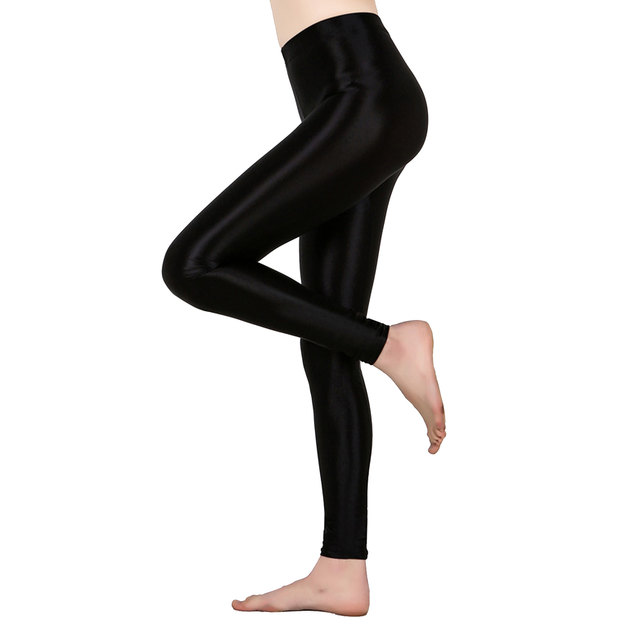 Children's Metallic Leggings  Shiny Yoga Pants Stretchy