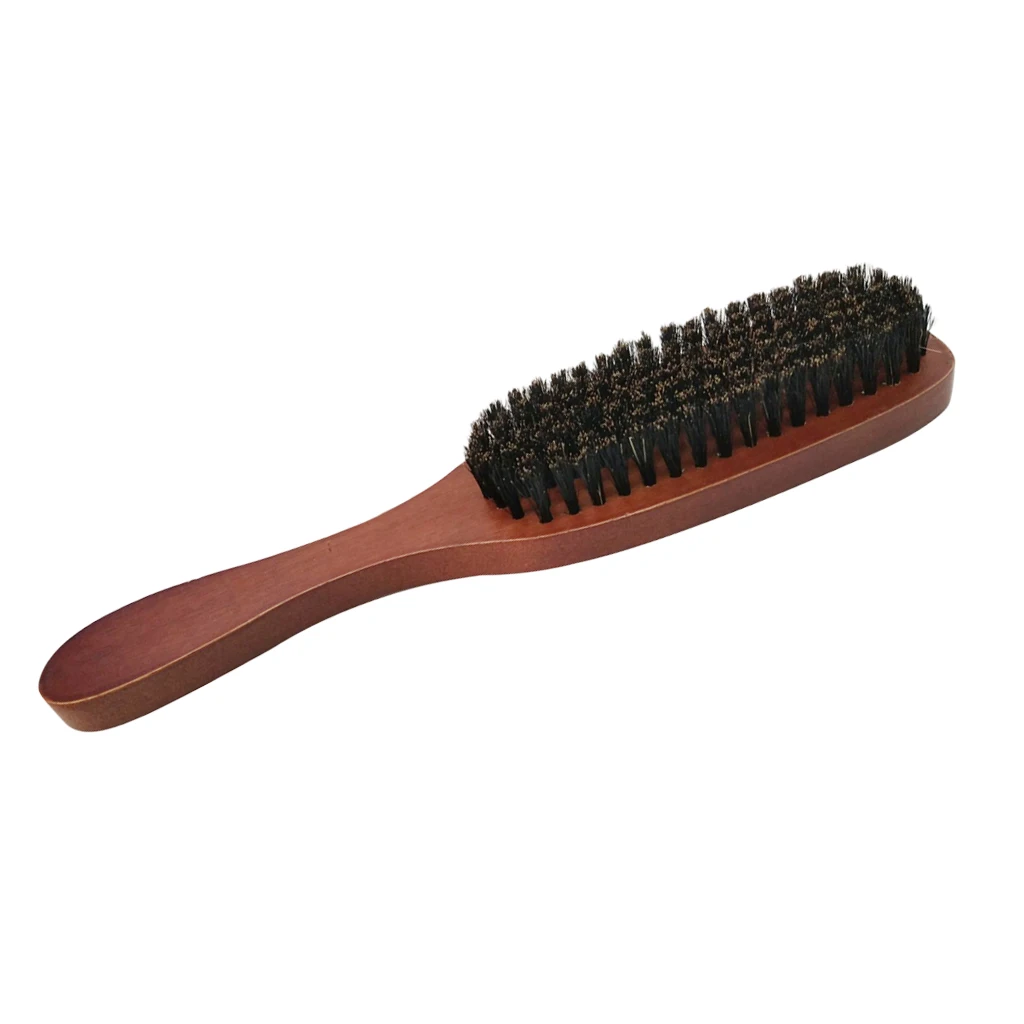 Men`s Beard Brush Facial Cleaning Grooming Hair Brush Wooden Mustache Comb Beard Cleaning Brush Shaving For Men