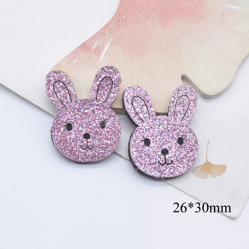 10 Stück gepolsterte Kawaii Tiere Katze Eichhörnchen Kaninchen Fuchs Applikation für DIY Kleidung Hut Schuhe Nähen Patches Haarspangen Bogen Zubehör – Detail 4