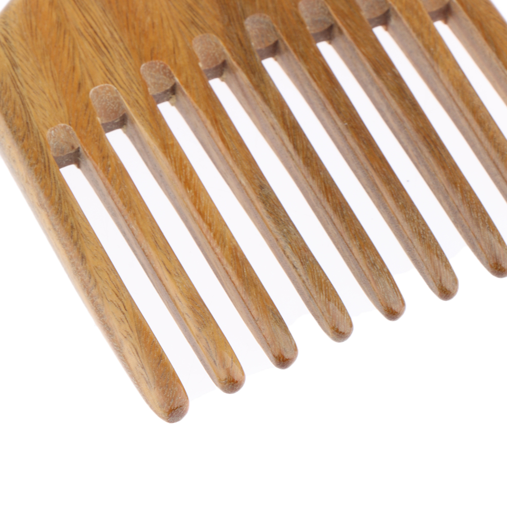 Natural Horn Afro Comb African American Pick Comb Hair Brush Hairdressing Styling Tool