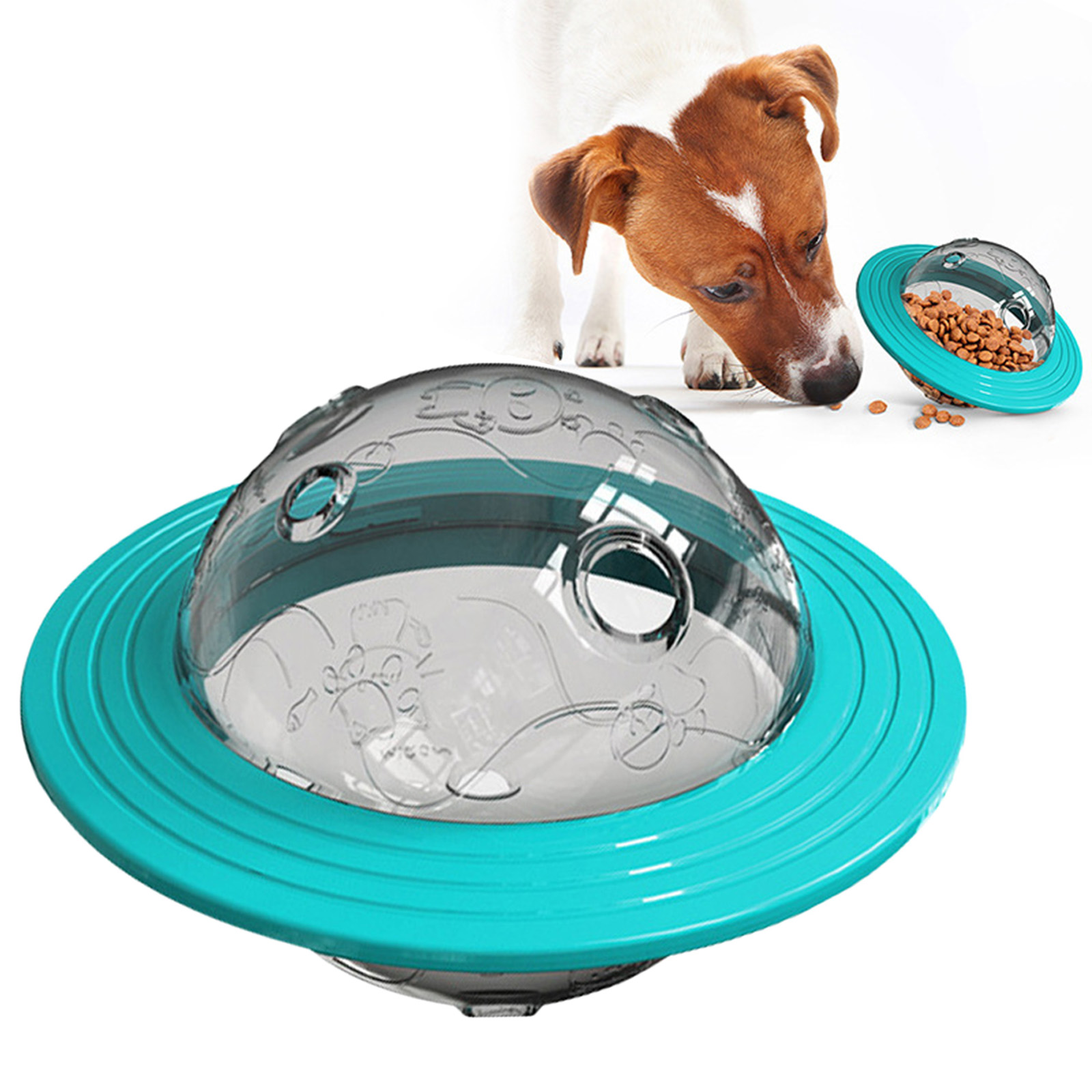 Funny Dog Shaking Food Leakage Dispenser Toy Interactive Toy IQ Training