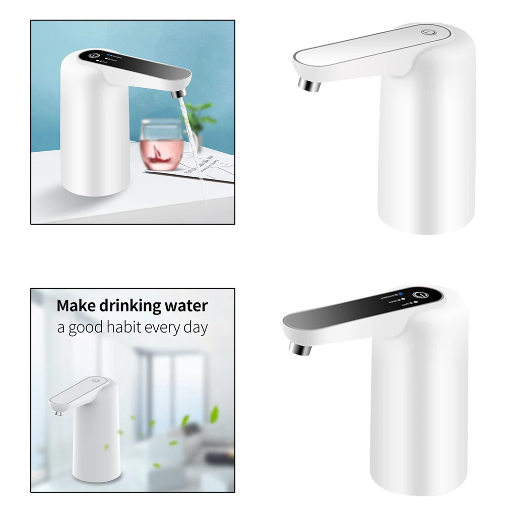 Electric Water Pump Water Jug Dispenser Mini Barreled Dispenser Water Bottle Pump for Indoor & Outdoor