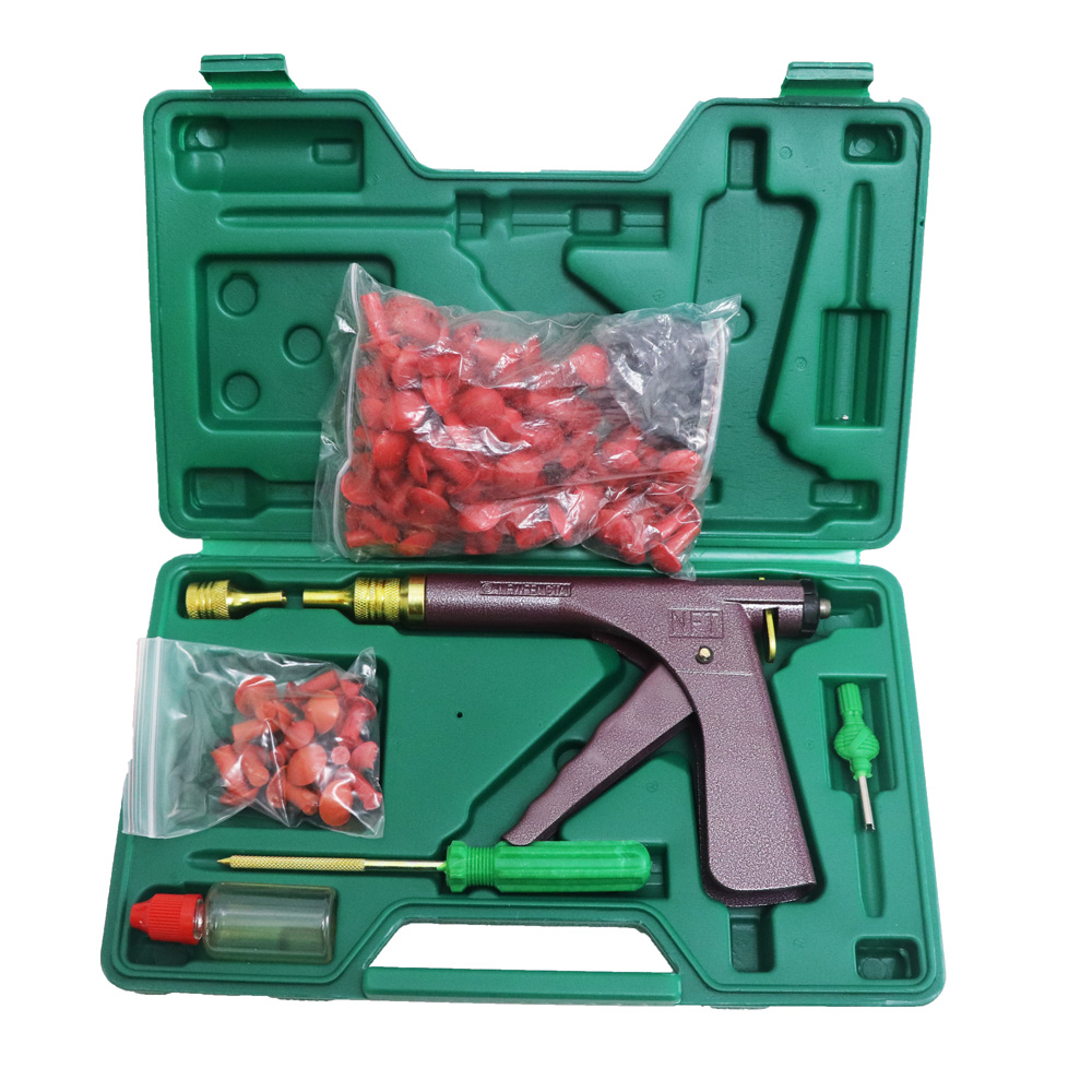 Car Motorcycle Bike Emergency Heavy Duty Tubeless Tire Puncture Professional Repair Kit Tire Repair tool with 85pc Rubber Bullet