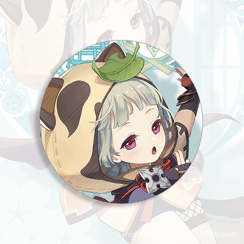 58mm Game Genshin Impact Brooch Pin Xiao Kaedehara Ayaka Baal Raiden Shogun Cosplay Badge Accessories For Clothes Backpack Gift 58mm Game Genshin Impact Brooch Pin Xiao Kaedehara Ayaka Baal Raiden Shogun Cosplay Badge Accessories For Clothes Backpack Gift