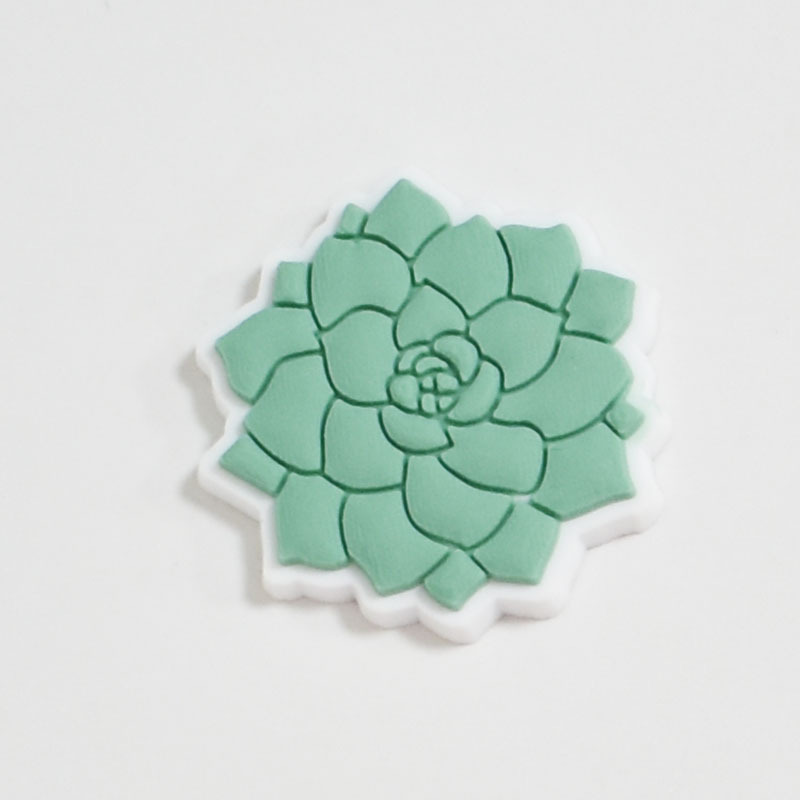 Crocses Charms  Environmental Protection Series PVC Flexible Glue Removable Shoe Ornament Shoe Buckle Decorative Buckle