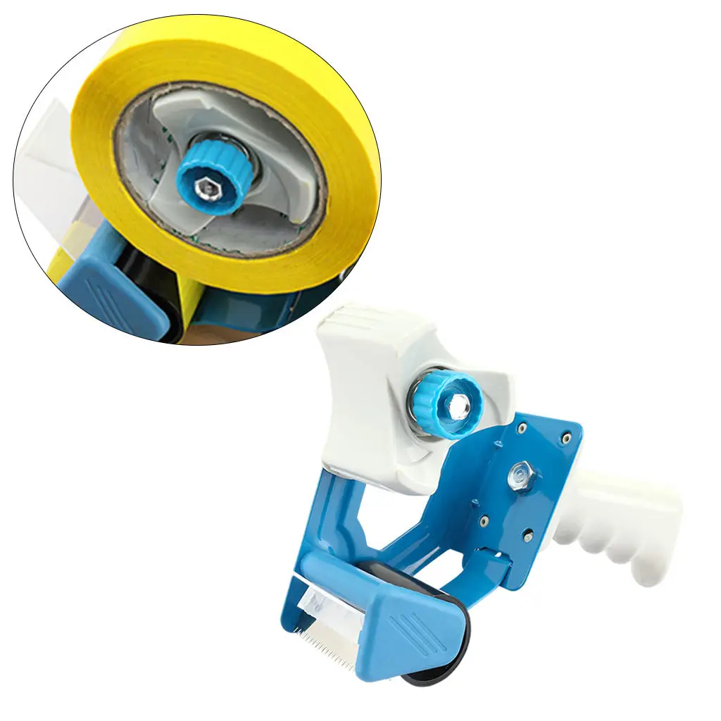 Protable Packing Tape Dispenser Packaging Tools Box Sealing Tape Cutting Machine Household for Home Office Desktop