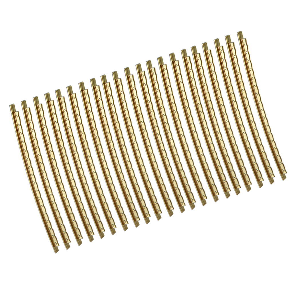 21x Brass Guitar Fret Wire Set 2mm Gold for Folk / Acoustic Guitar