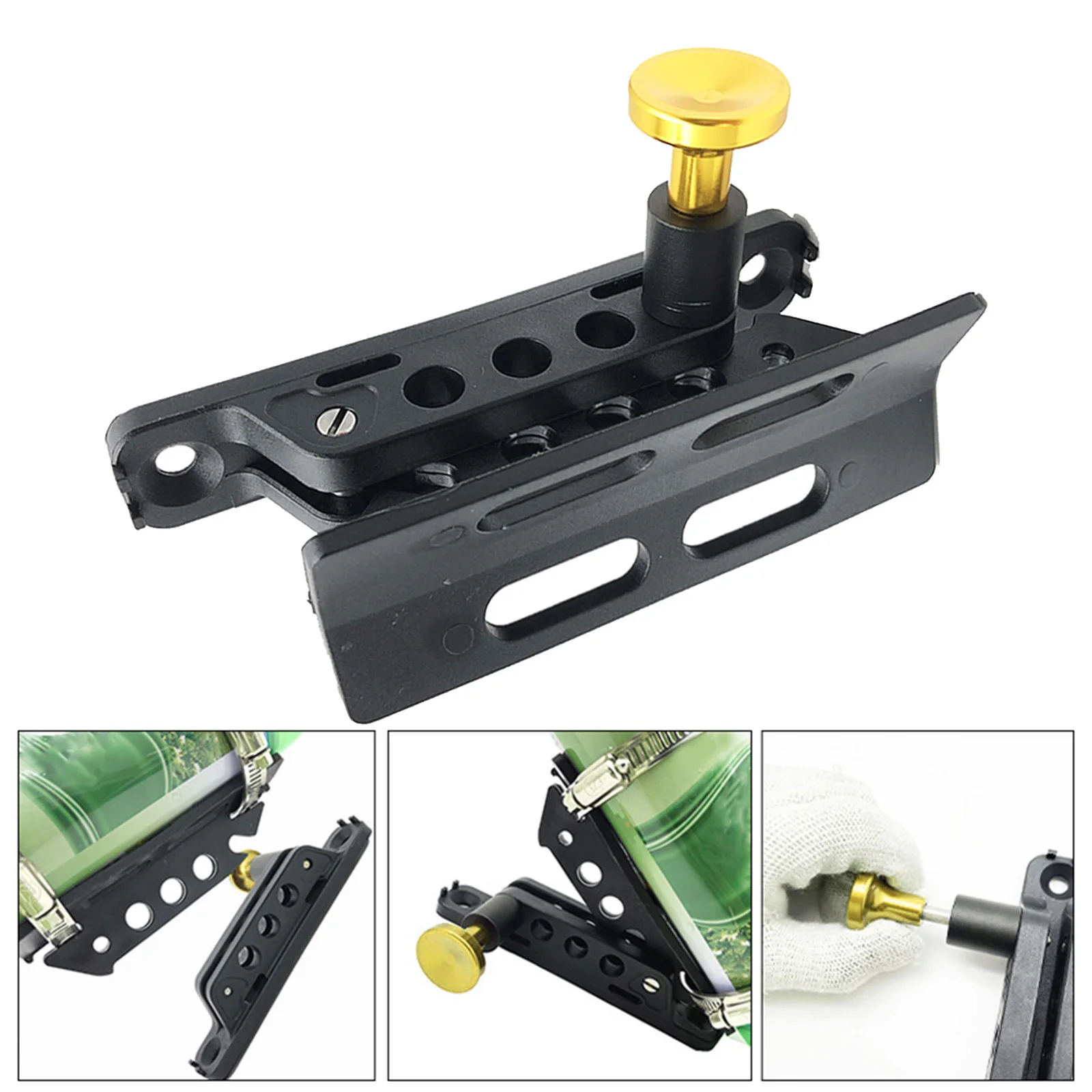 Car Bar Fire Extinguisher Mount Holder For Jeep Wrangler JKU JL TJ YJ LJ