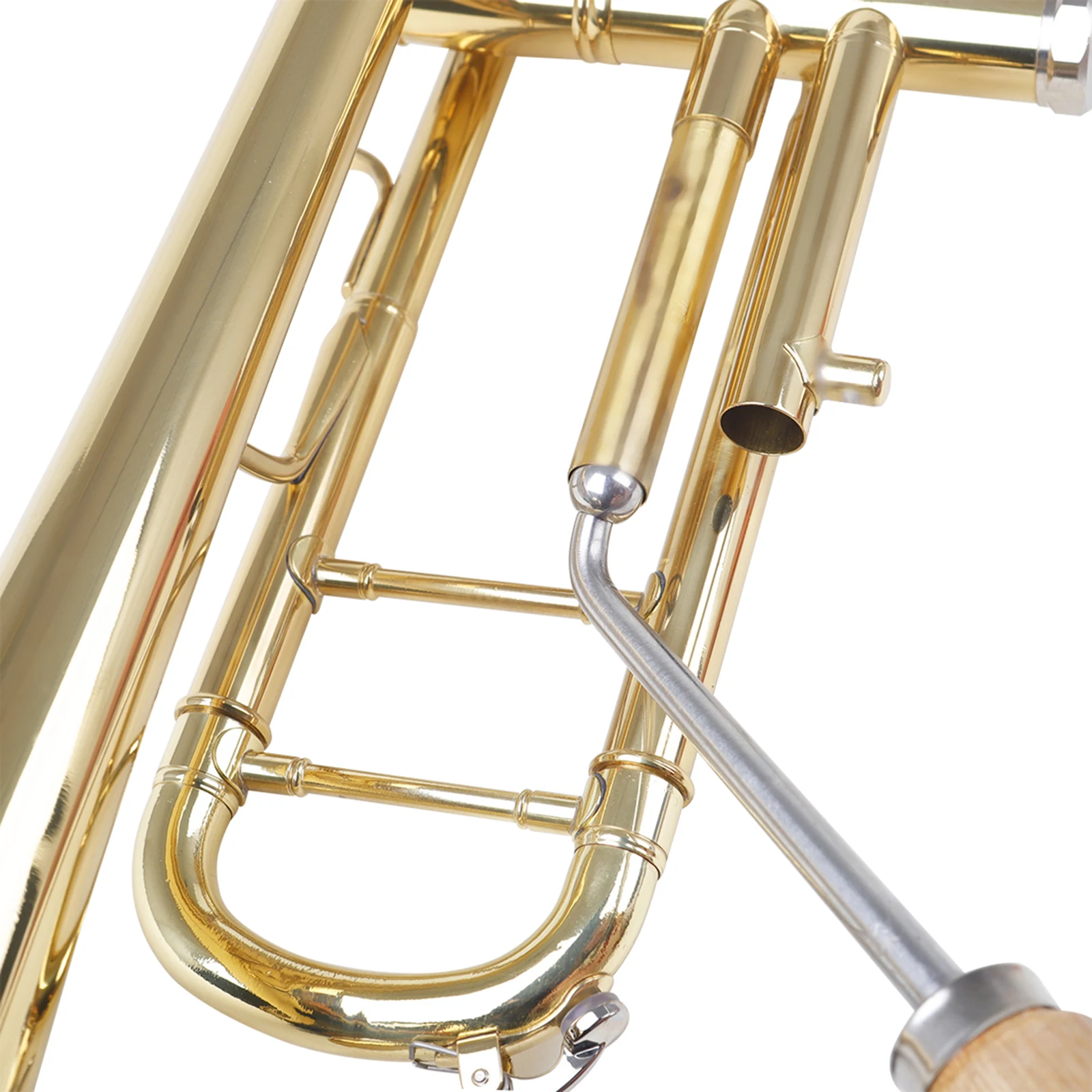 Durable Trumpet Repair Tool Comfort Handle Wind Instrument Maintenance Care