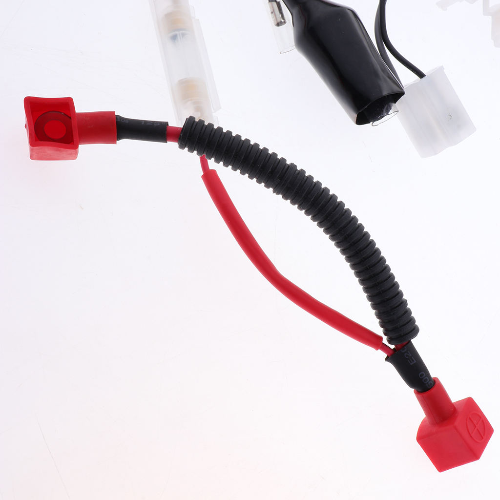 Full Electric Start Engine Wiring Harness Assembly Electrical and Ignition Cable for Scooter Go Kart
