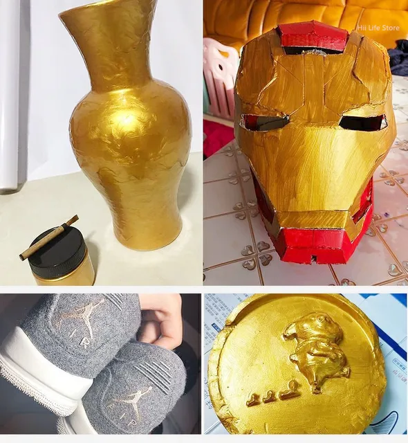 60g Bright Gold Paint, Wood Paint, Metal Lacquer ,tasteless Water-based  Paint, Can Be Applied on Any Surface - AliExpress