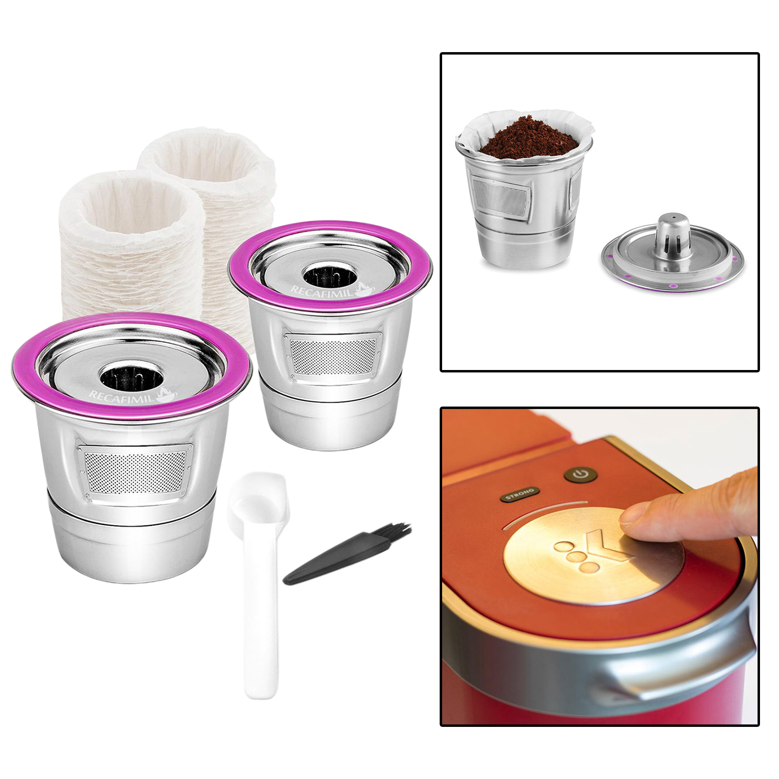 K-Cup 50 Одноразовых Бумажных фильтров 