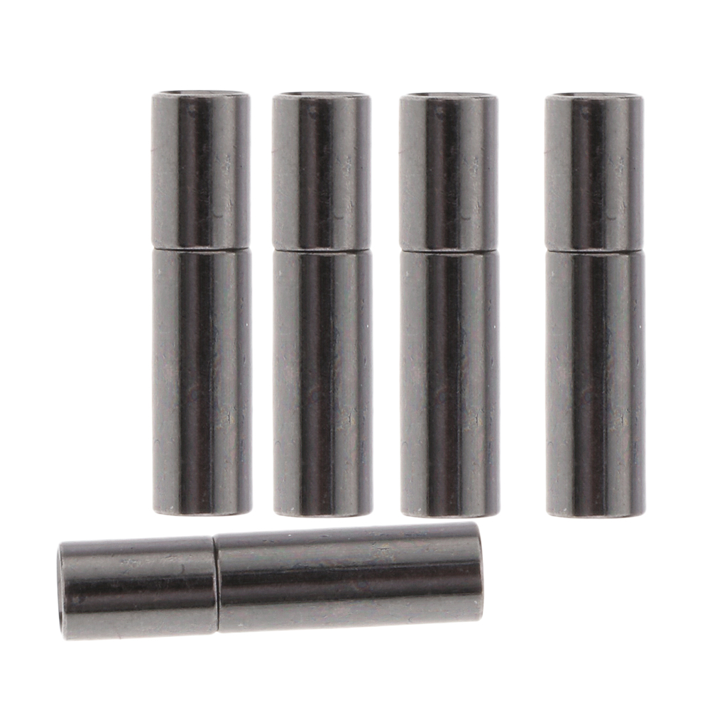 5 Set Metal End Caps Jewelry Clasps Fits 4 Mm Leather Cord Rope Connector