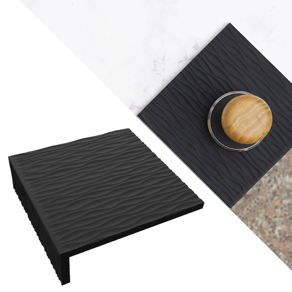 Espresso Tamping Mat - Silicone Corner Tamper and Packing Mats to Protect Your Worktop