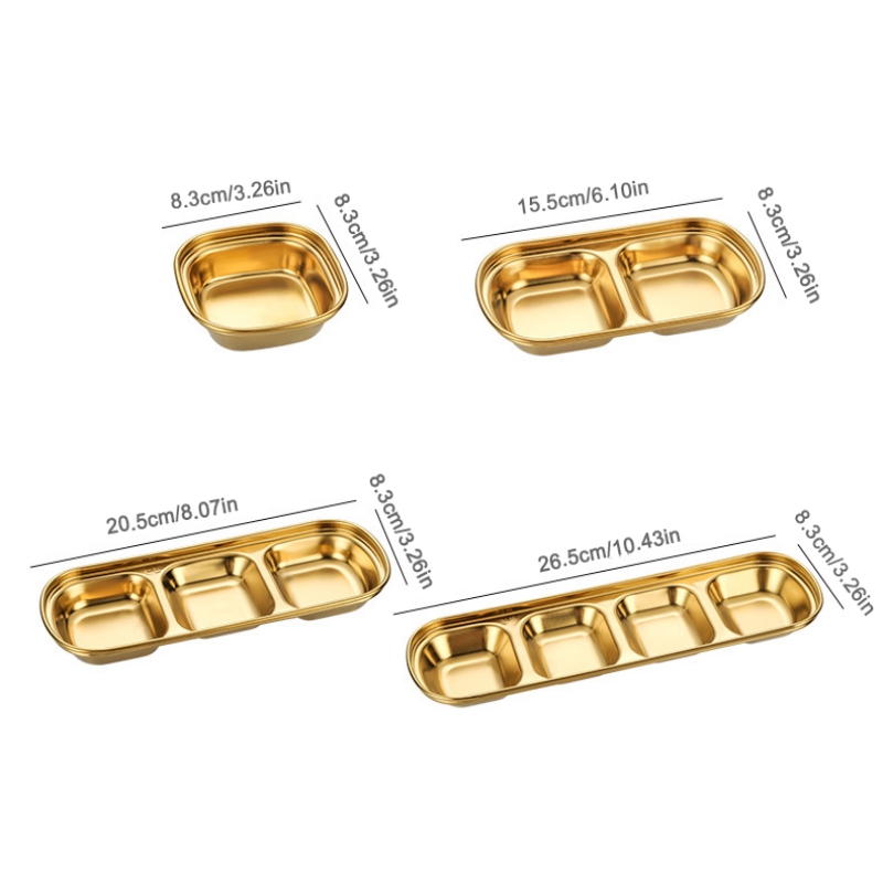 Stainless Steel Sugar Tomato Sauce Sauce Dipping Bowls Home Condiment Container Small Cup Single Dip