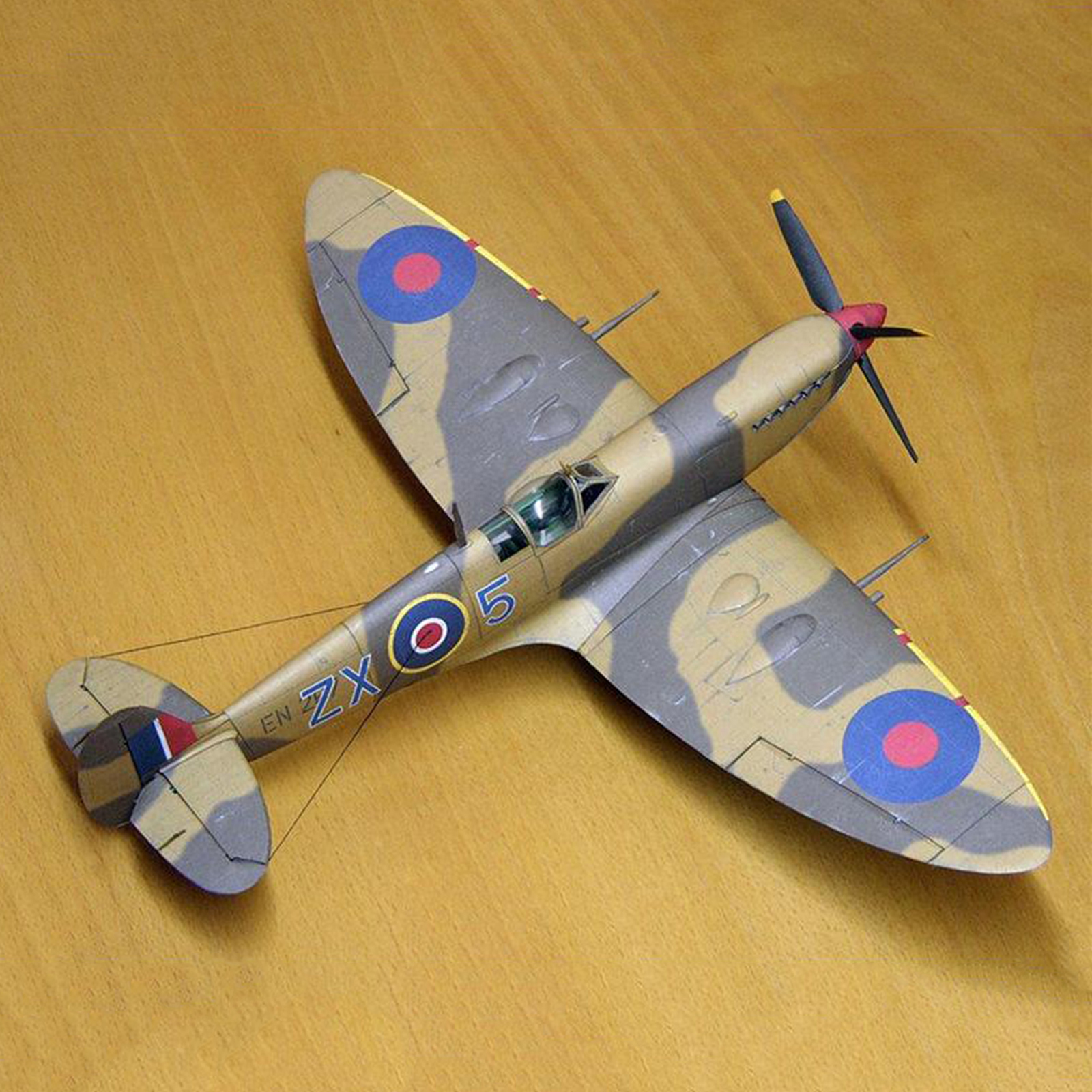 1: 33th Scale 3D Fighter Airplane Plane Paper Model DIY Decoration Ornament