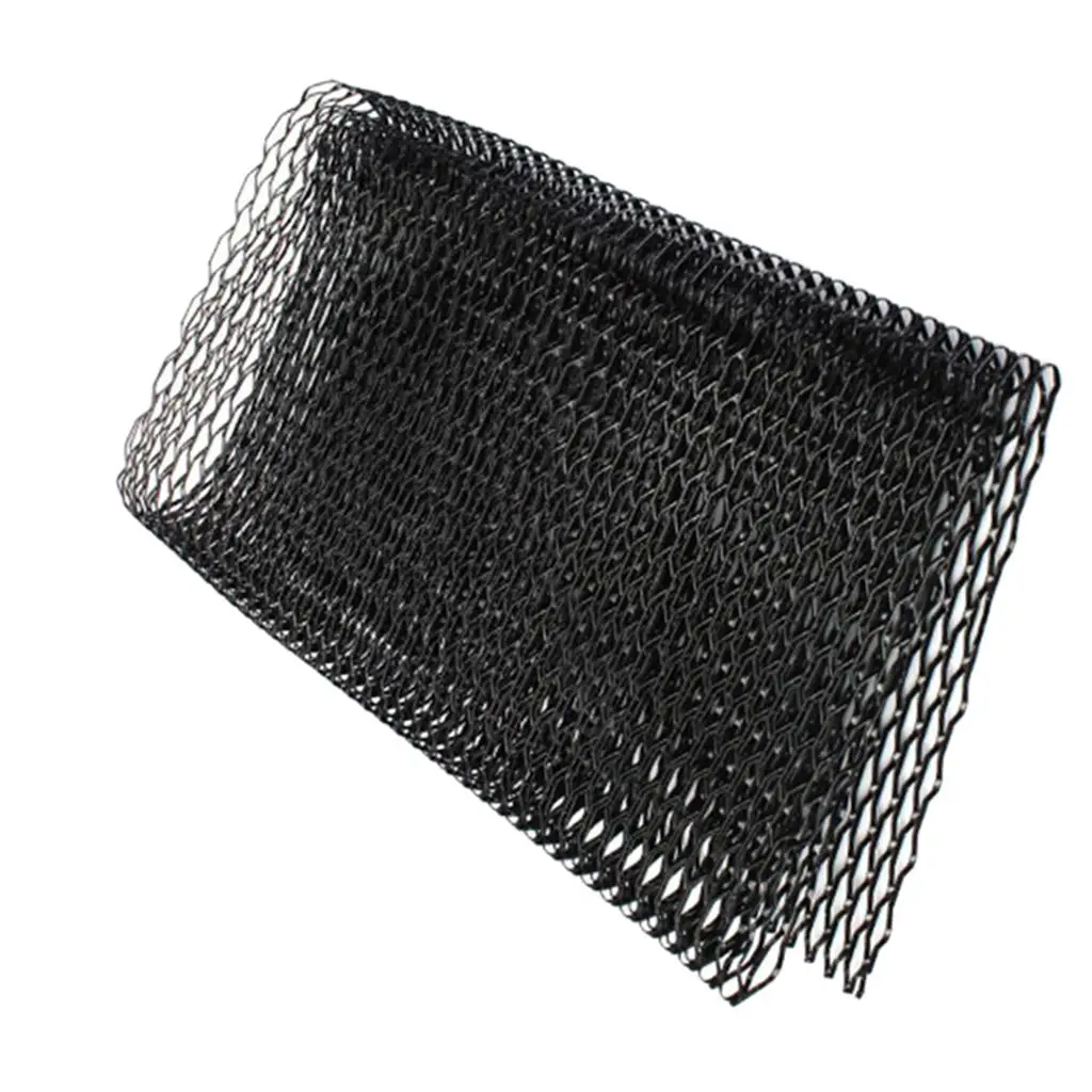 40 Inches x 13 Inches Car Grille Mesh Aluminum Alloy Sheet Grid Universal  Hole 4mmx 8mm