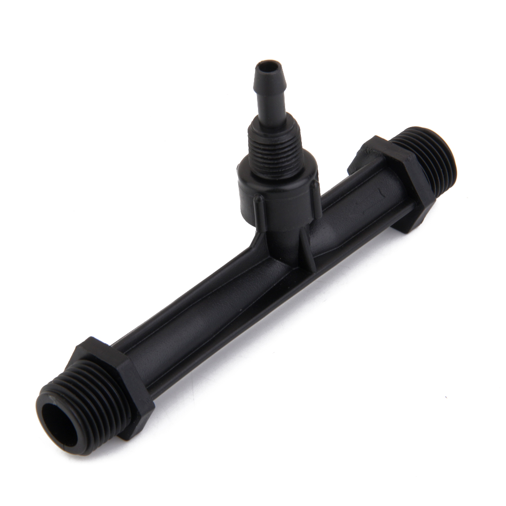 MagiDeal 1pc Venturi Fertilizer Blender Injectors Agriculture Irrigation Tube Watering Irrigation Systems Tool -Black
