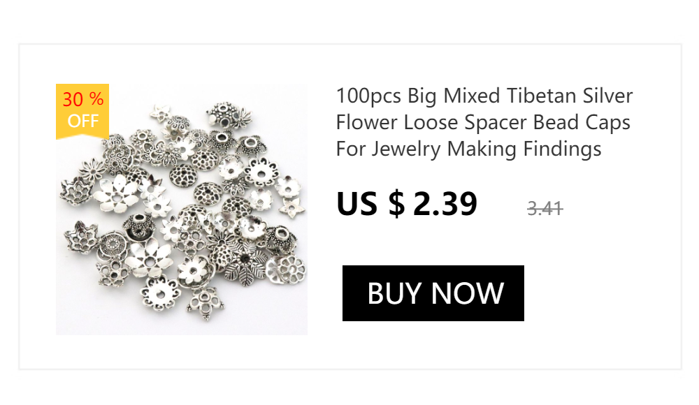 100Pcs 7x 2,2mm Clover Kreuz FlowerSparer Lose Ende Perlen Kappen für Schmuck Finden Diy Zubehör Komponenten Großhandel – Detail 12