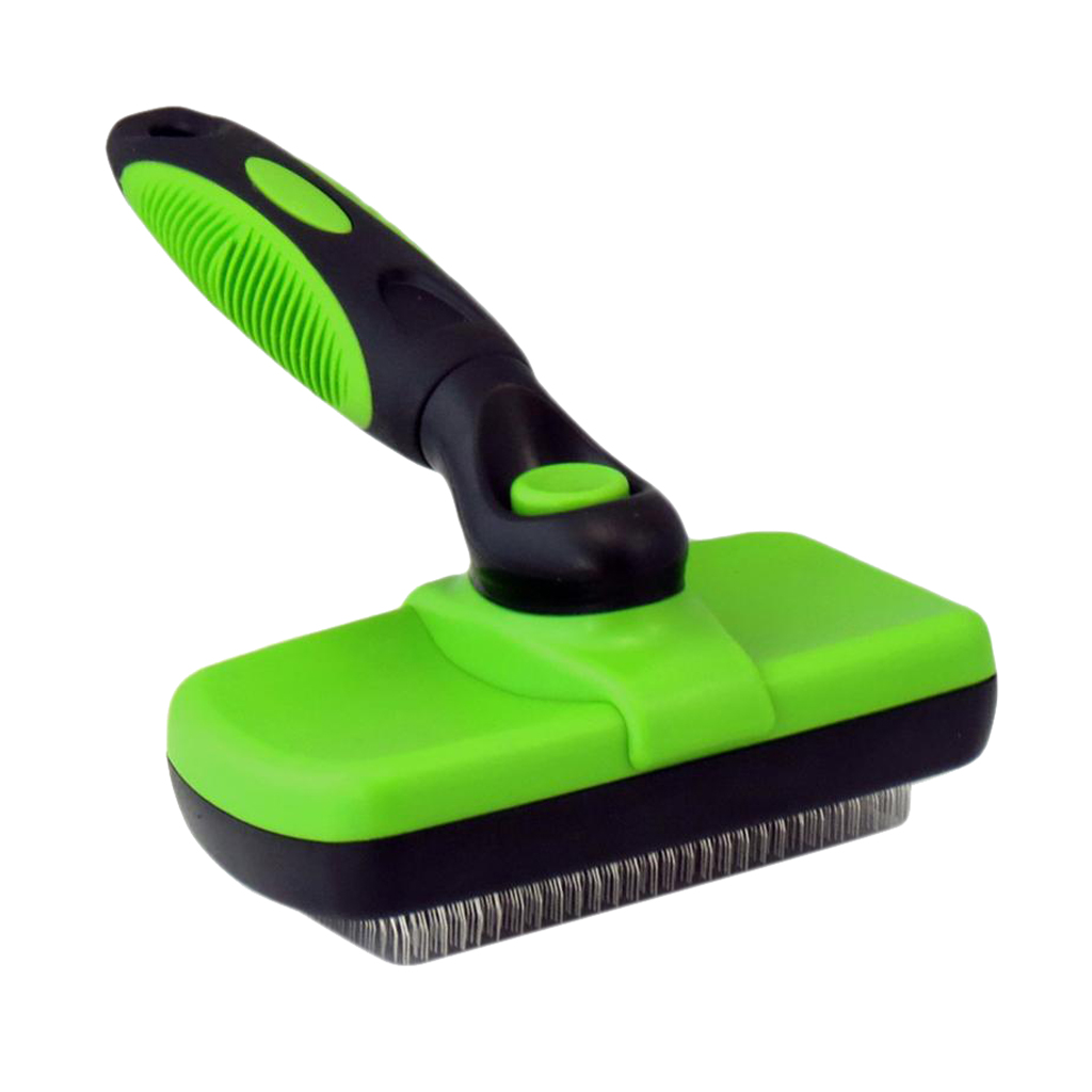 Pet Grooming Brush Removes Mats, Tangles, Loose Hair for Small Cat Dog Puppy