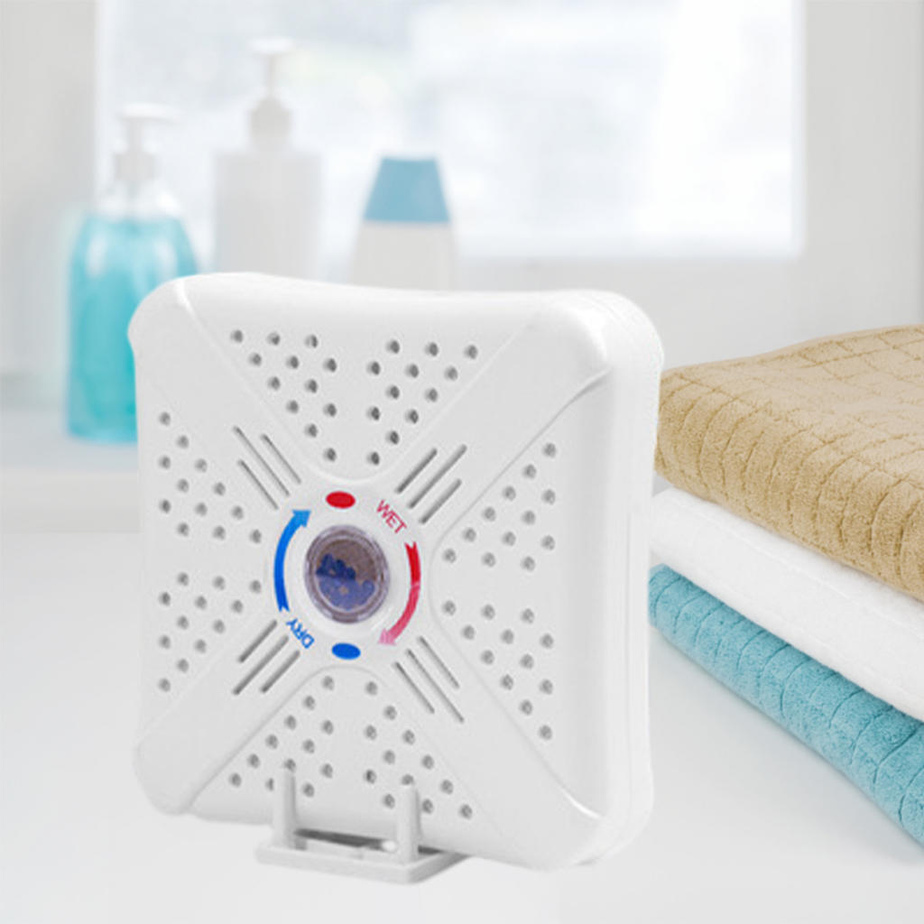 Mini Dehumidifier, with Silica Quiet Household Water Moisture Remover, Moisture Absorber, Air Dryer, for Shoe Cabinet Home Car