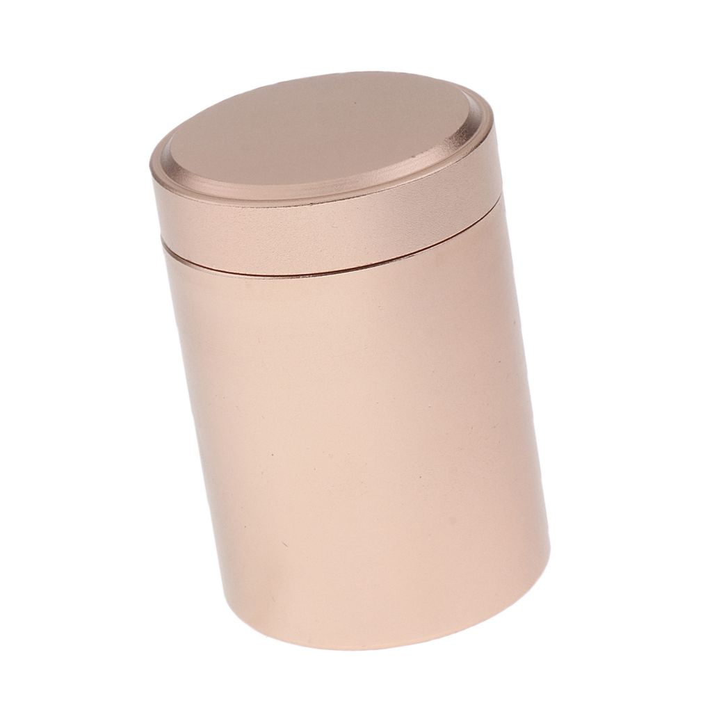 Aluminum Capsule Holder Waterproof Pill Box Container Tea Trolley