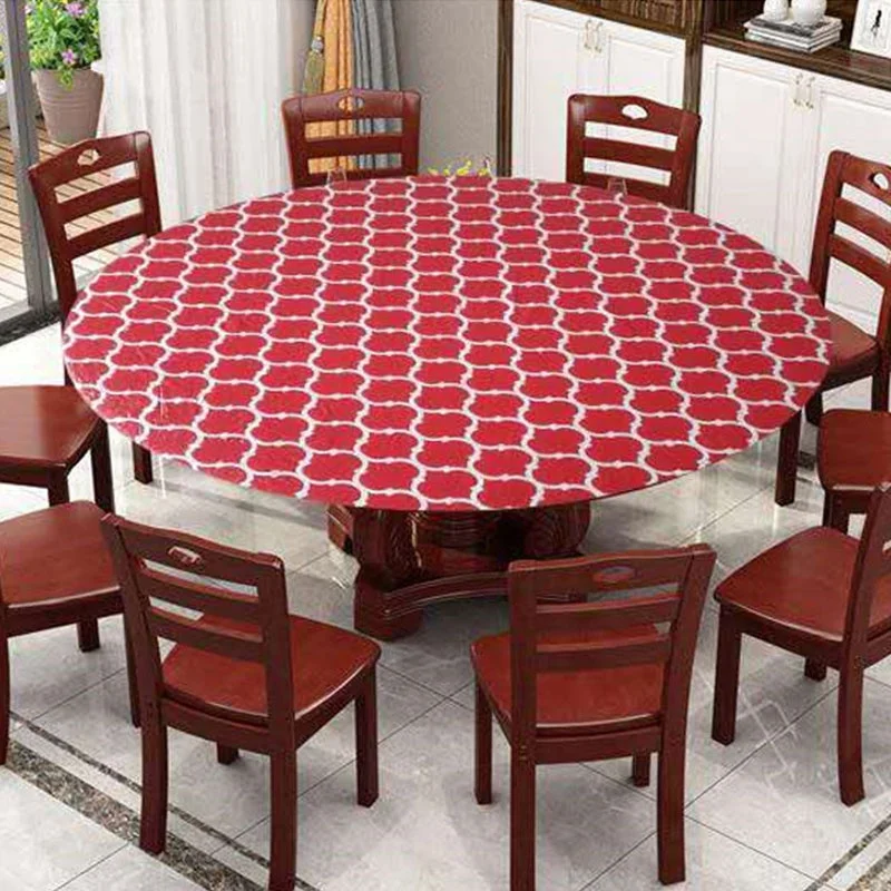 plástico cabido mesa tampa para sala de jantar interior, 1pc