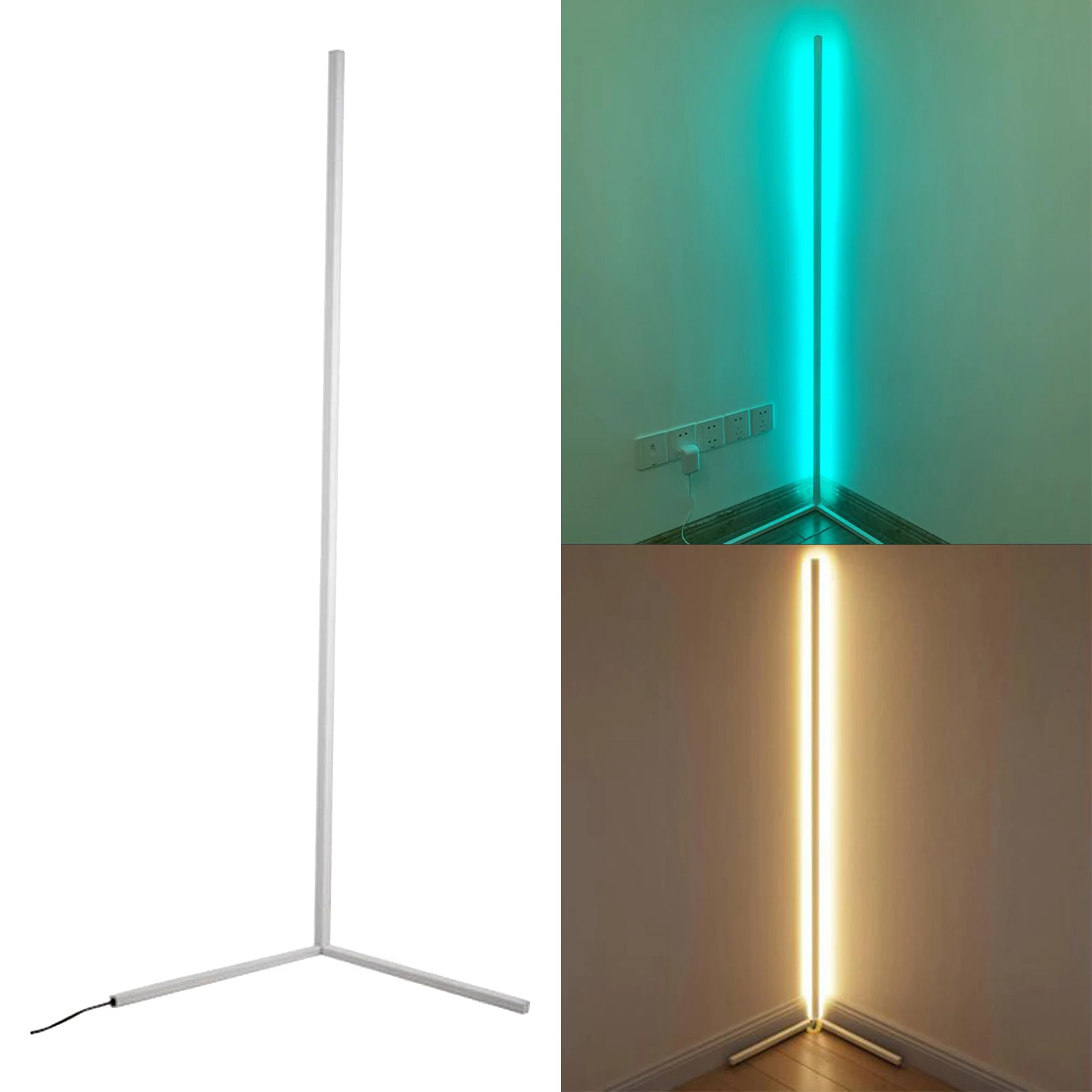 Corner Floor Lamp Nordic Minimalist Lamp Bedside Corner Standing Pole Lamp