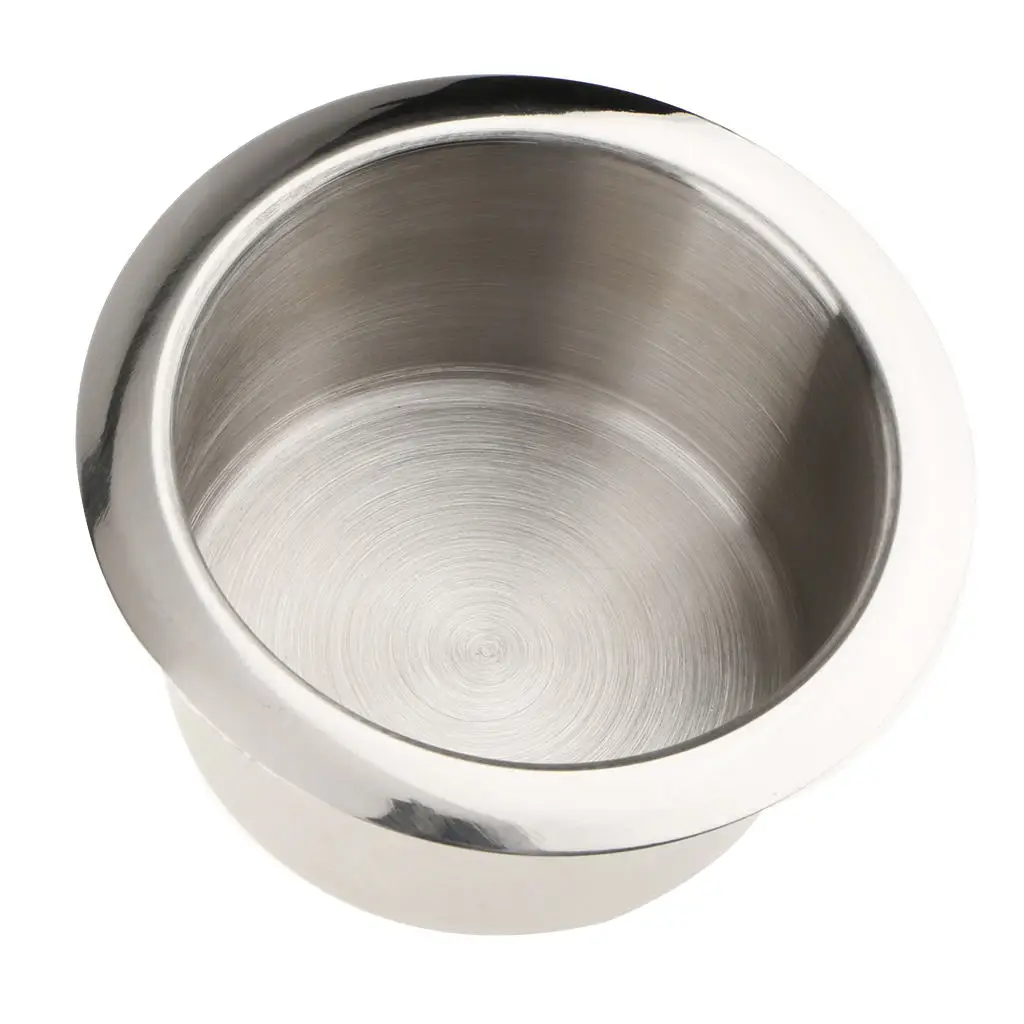 High Quality Marine Boat Car Camper RV Cup Drink Holder Base Polished Height: 55mm/2.17``