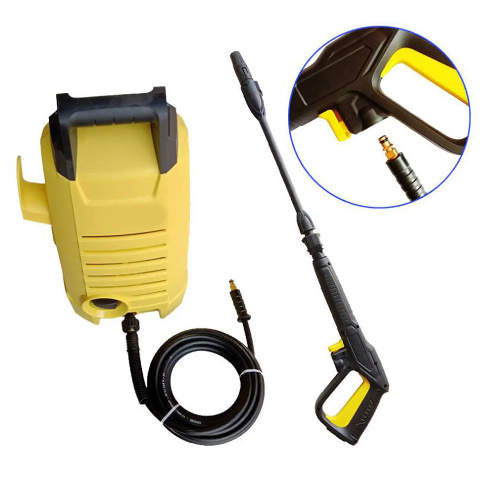 Pressure Washer Spray Gun 2175 PSI High Power with Extension Wand Car Washer for  K-series Garden Watering