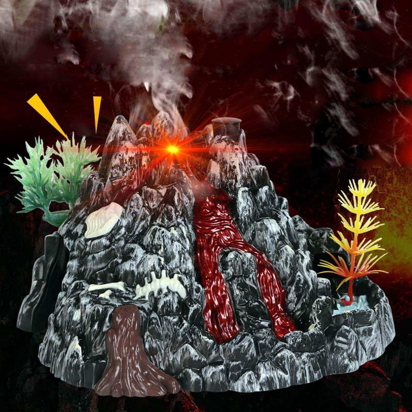 2xVolcano Eruption Model Toy Simulation Volcano Toy for Children Kids Gift