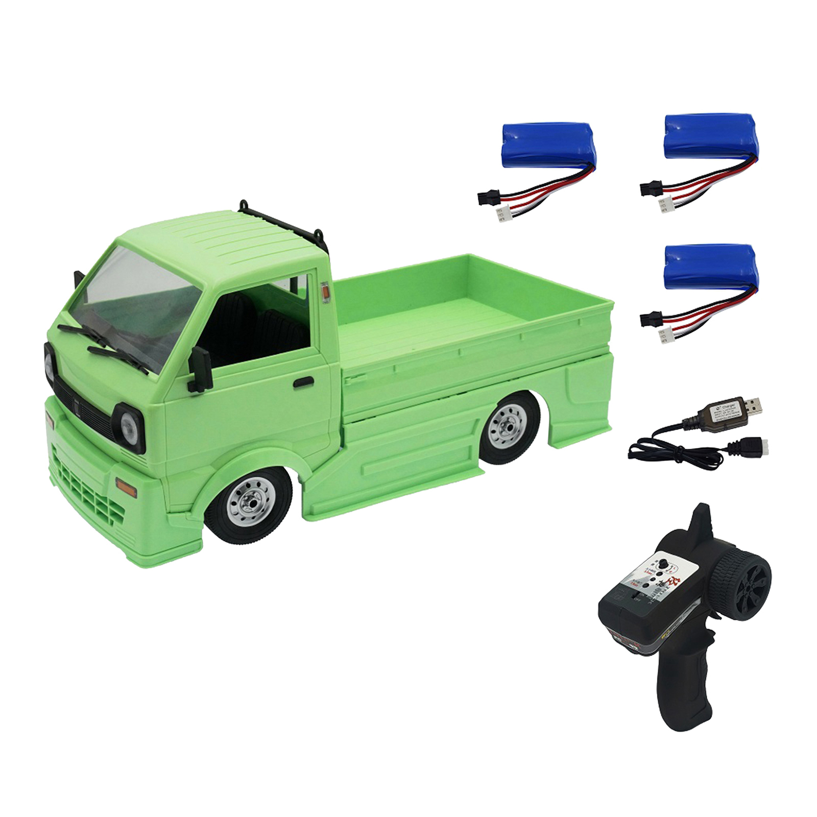 WPL D12 1:10 2WD RC Car Simulation  RC Car Trunk Toys For Kids Toys