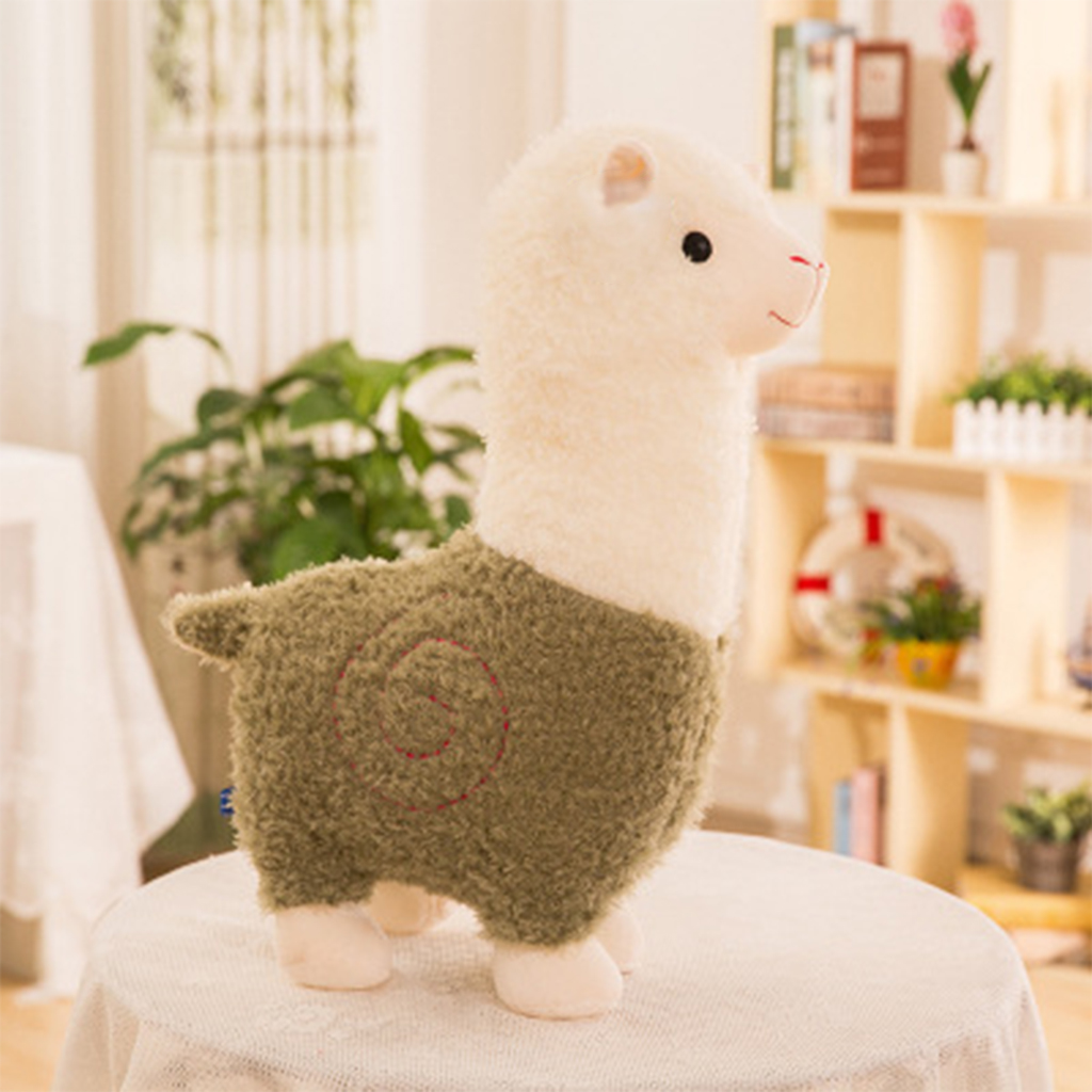 Animal Llama Alpaca Plush Toy Doll Kawaii Cushion Decoration Comfortable Pillow Stuffed for Bedroom