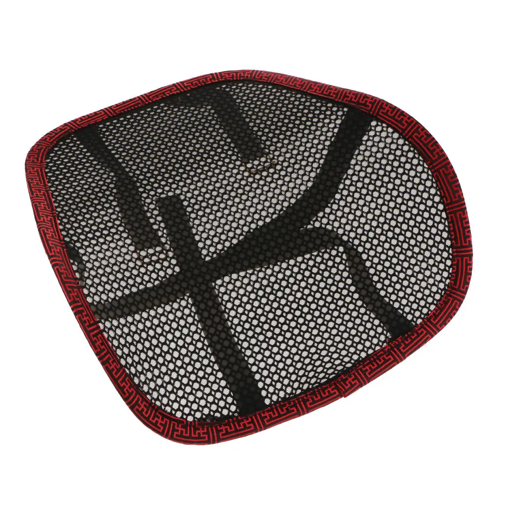 Universal Car Home Office Chair Seat Lace Cool Vent Cushion Backrest Back Lumbar Support  Sandwich Design