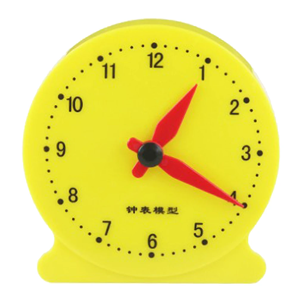 Baby Children Teaching Clock Learning to Tell Time Educational Toys Clock 