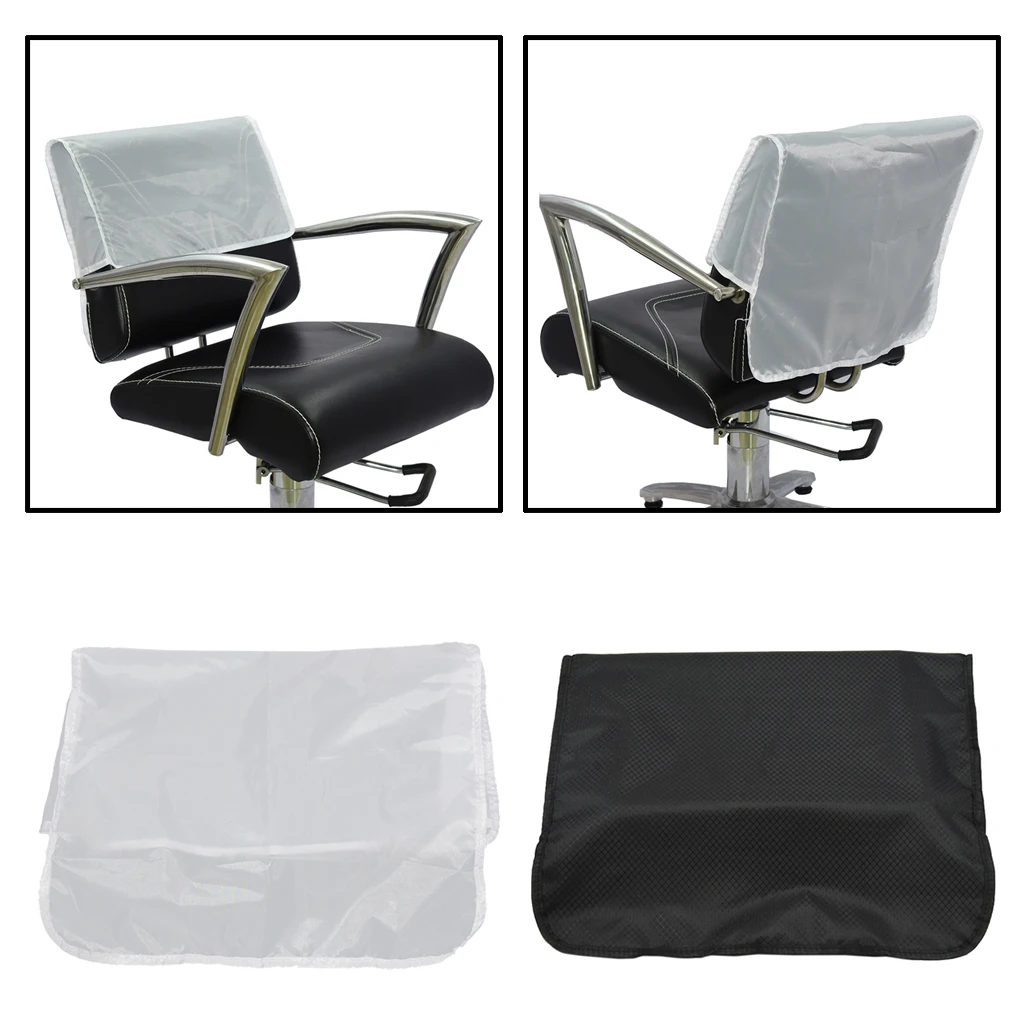 19x17`` Barber Beauty Salon Chair Protective Cover, Water-proof Salon Square Chairs Back Protectors