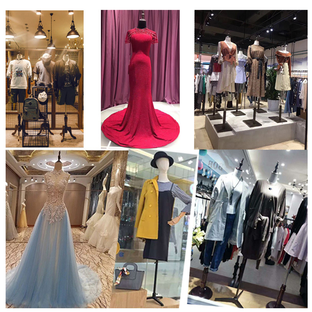 PVC 41cm Inflatable Girls Boys Kids Mannequin BustTops Dress Clothes Dummy Display Torso Models No Arms