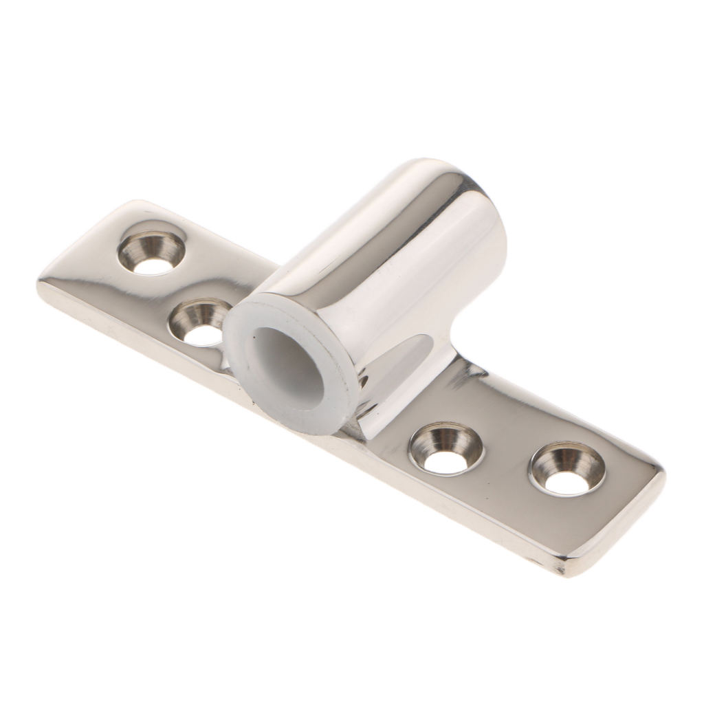 316 Stainless Steel Rowlock / Oarlock Sockets Side Mount for Boat Marine