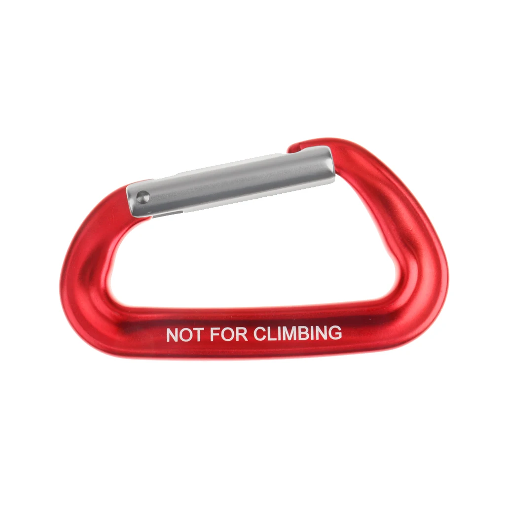 Quickdraw Spring Clip Keychain Carabiner For Camping Backpack Hook 12KN / 12